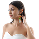 Load image into Gallery viewer, Vibrant Crystal Drop Earrings