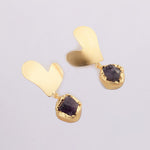 Load image into Gallery viewer, Heart of Gold Earrings
