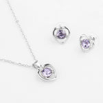 Load image into Gallery viewer, Lovely Heart Pendant Set