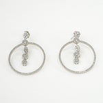 Load image into Gallery viewer, Charismatic Handcrafted Rhodium Earrings

