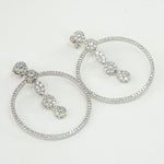 Load image into Gallery viewer, Charismatic Handcrafted Rhodium Earrings

