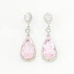 Load image into Gallery viewer, Blush Pink Statement Earrings
